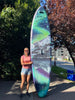 NEW! Slifeshop Lake Louis Aurora Stand Up Paddle Board SUP  11’ Inflatable SUP Designed by Local Canadian Artist