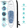Slightly Used Stand Up Paddle Board SUP  10' Inflatable Water Surf Board Feather Light! Camo Dark Blue Clearance