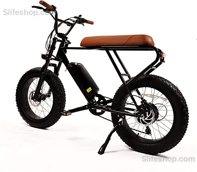 Electric Bike M20X E-bike 20" X 4.0 Fat Tire, 40 Miles, Front Suspension Fork, 48V 10AH Battery Ebikes for Adults with Pedals