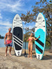 Clearance! Compact Teal Ultra-Light Stand Up Paddle Board SUP  Inflatable SUP Designed by Local Canadian Artist 10’ Light Weight Slifeshop