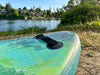 Slifeshop Lake Louis Aurora Borealis From Original Painting Stand Up Paddle Board SUP  11’ & 11’6” Extra Long&Wide 2-People Inflatable SUP Designed by Local Canadian Artist Northern Lights