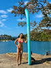 Clearance! Compact Teal Ultra-Light Stand Up Paddle Board SUP  Inflatable SUP Designed by Local Canadian Artist 10’ Light Weight Slifeshop