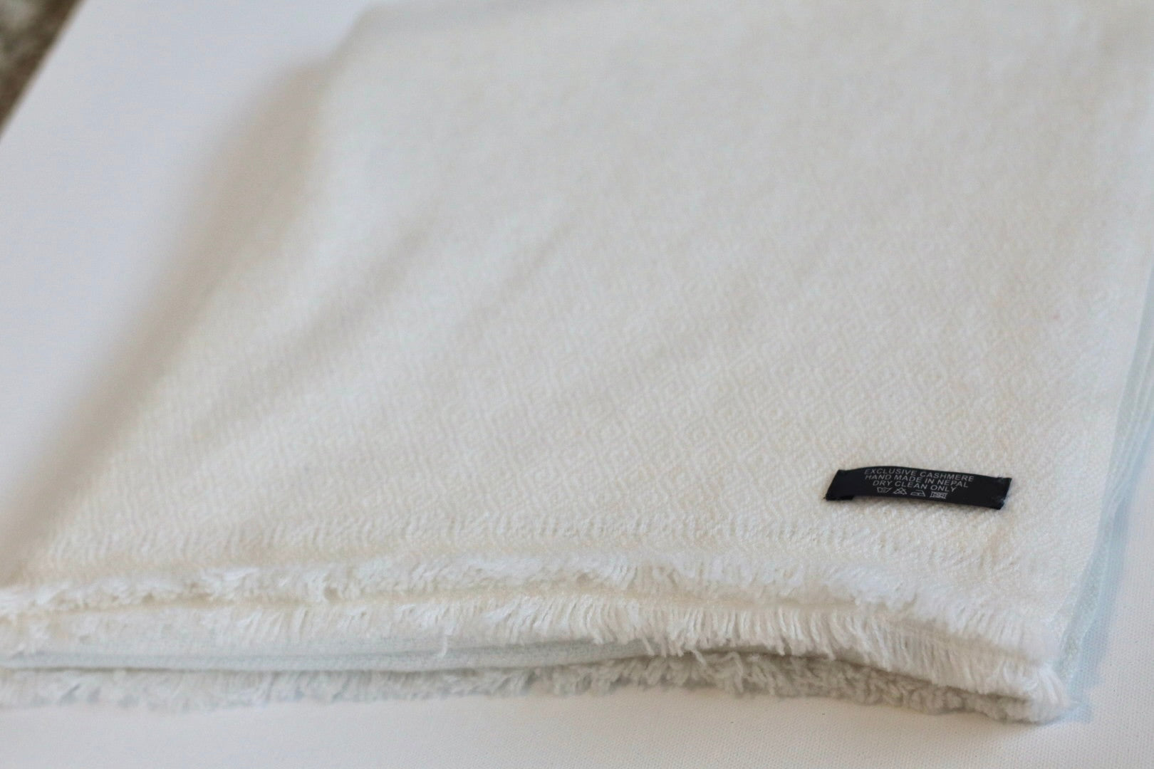 Handmade 100% Cashmere Scarf Thick Warm from Nepal