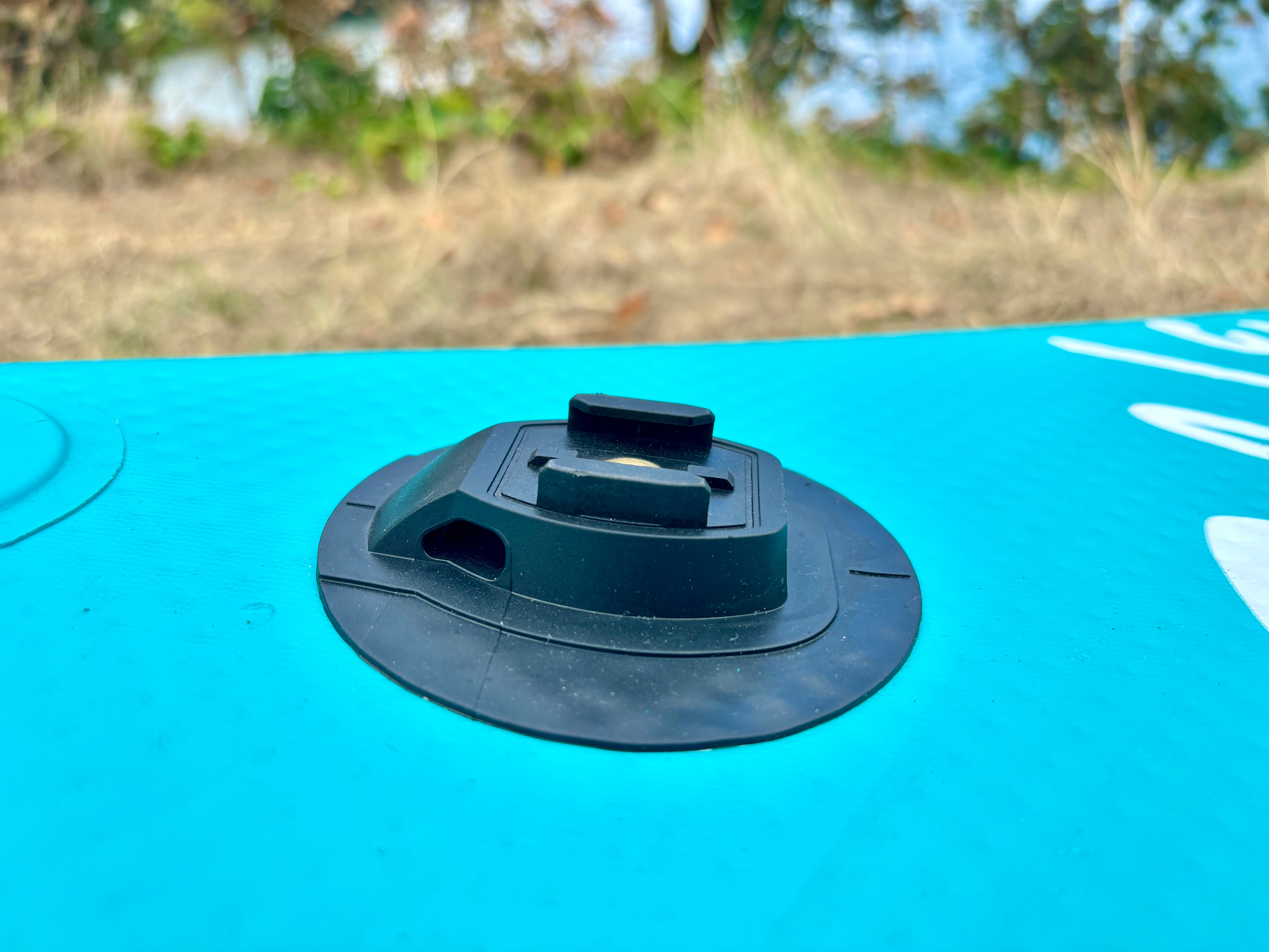 Breezy Stand Up Paddle Board SUP  11’ Inflatable SUP Pink Blue Front&Back Bungee Extra Wide Deck 34” for Stability Designed by Local Canadian Artist