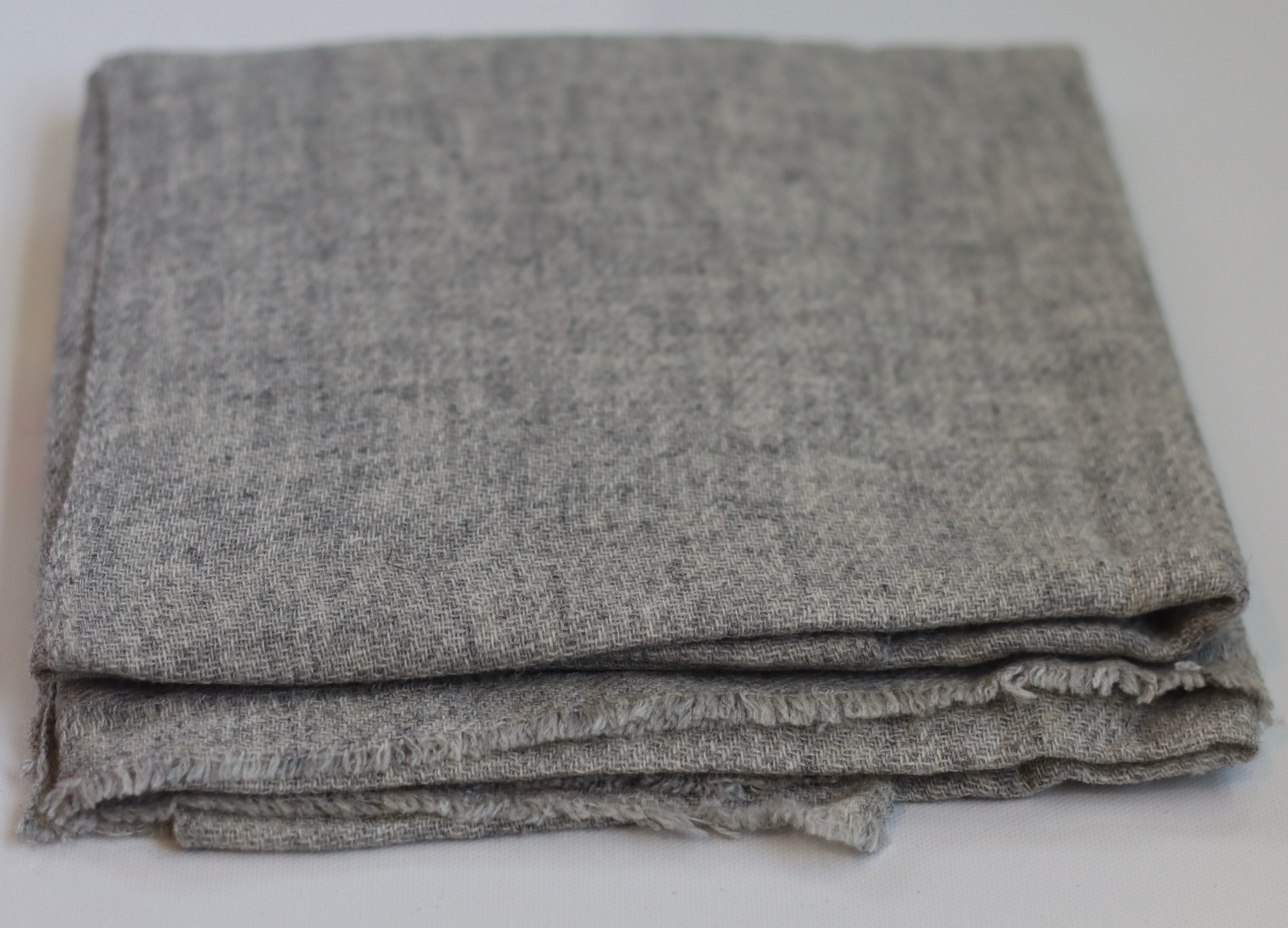 Handmade 100% Cashmere Scarf Black-Friday Special Price! Handmade in Nepal Light Soft and Warm Fair-trade from Nepali Artist