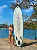 Clearance! Compact Teal Ultra-Light Stand Up Paddle Board SUP  Inflatable SUP Designed by Local Canadian Artist 10’ Light Weight Slifeshop