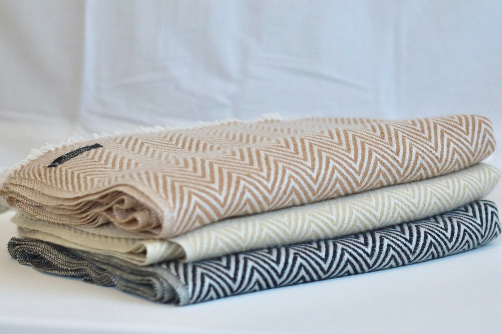Handmade 100% Cashmere Scarf Thick Warm from Nepal