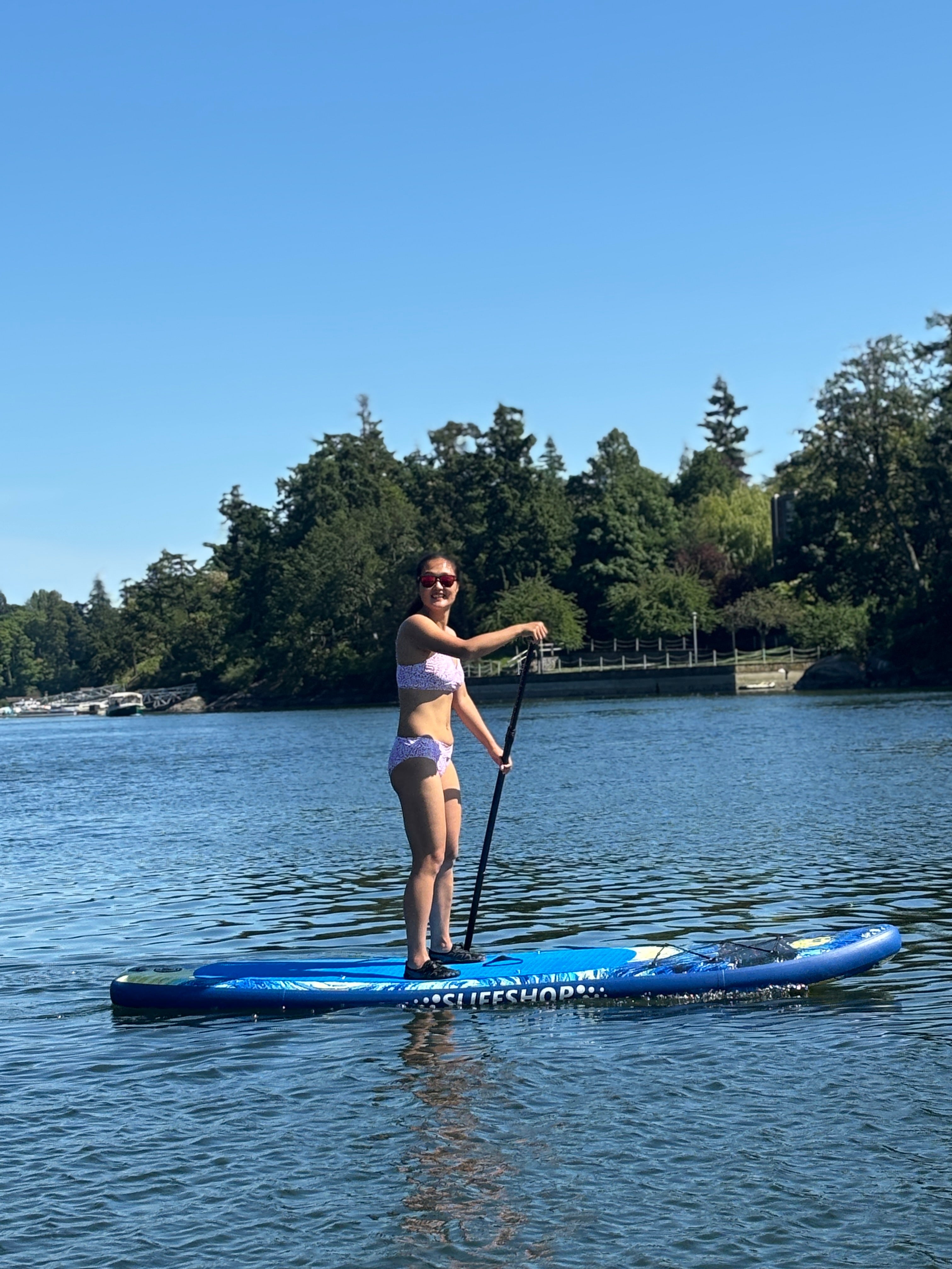 Slifeshop Van Gogh Starry Night SUP Stand Up Paddle Board SUP  Inflatable SUP Designed by Local Canadian Artist 10’6”
