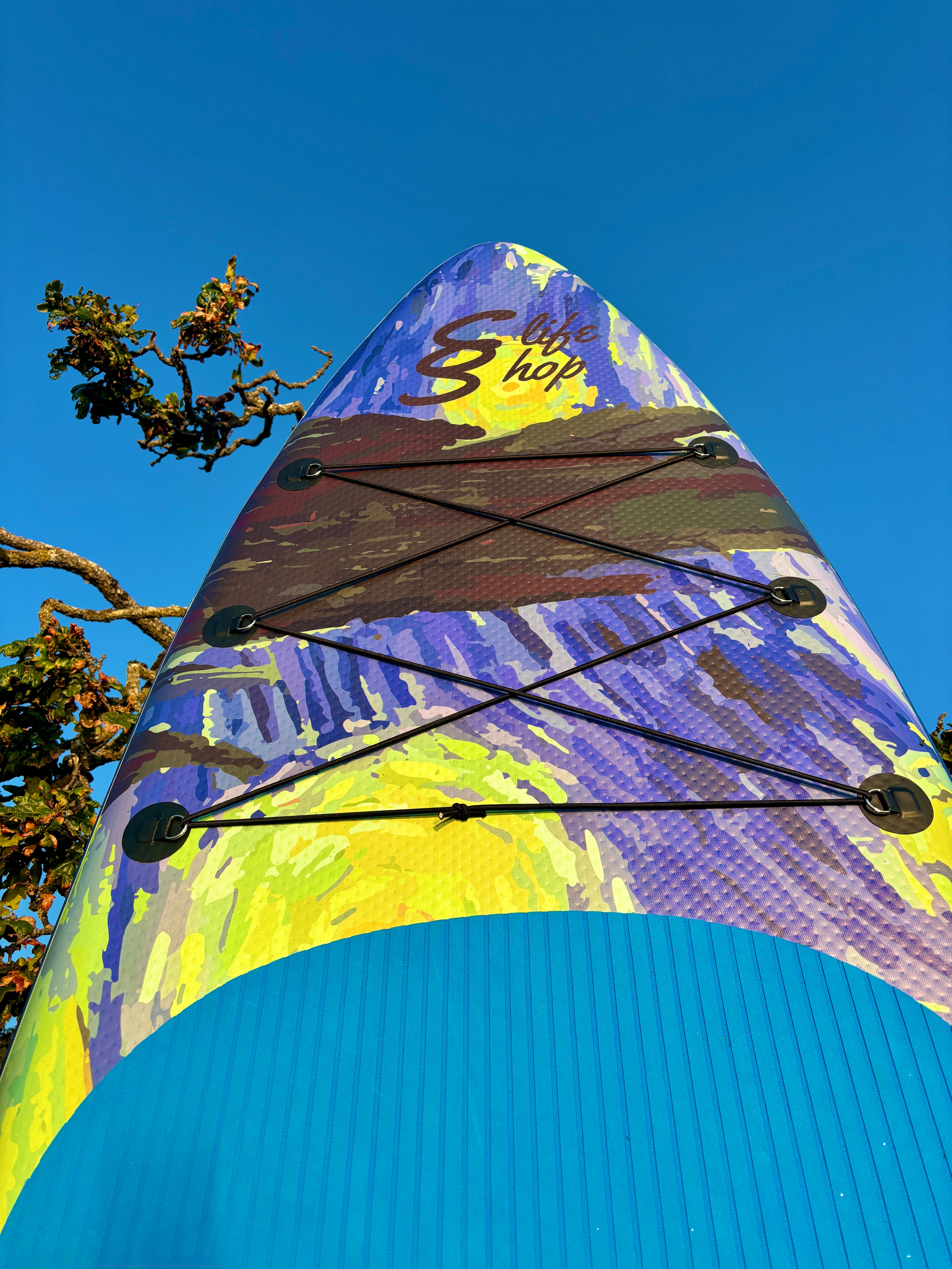Slifeshop Van Gogh Starry Night SUP Stand Up Paddle Board SUP  Inflatable SUP Designed by Local Canadian Artist 10’6”