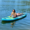 Slifeshop Lake Louis Aurora Borealis From Original Painting Stand Up Paddle Board SUP  11’ & 11’6” Extra Long&Wide 2-People Inflatable SUP Designed by Local Canadian Artist Northern Lights
