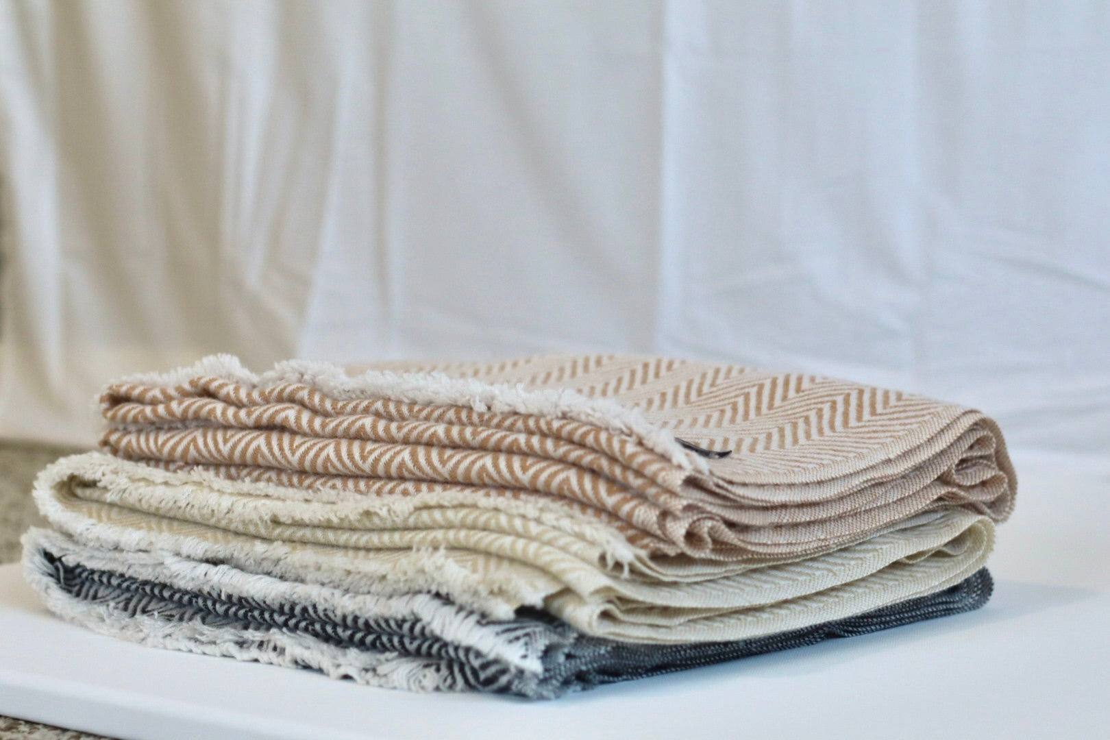 Handmade 100% Cashmere Scarf Thick Warm from Nepal