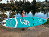 Breezy Stand Up Paddle Board SUP  11’ Inflatable SUP Designed by Local Canadian Artist Pink Blue