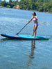 Slifeshop Cruiser Stand Up Paddle Board SUP  11’ Inflatable SUP Designed by Local Canadian Artist Go-pro Mount