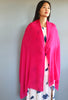 Handmade 100% Cashmere Scarf Black-Friday Special Price! Handmade in Nepal Light Soft and Warm Fair-trade from Nepali Artist
