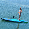 Slifeshop Cruiser Stand Up Paddle Board SUP  11’ Inflatable SUP Designed by Local Canadian Artist Go-pro Mount