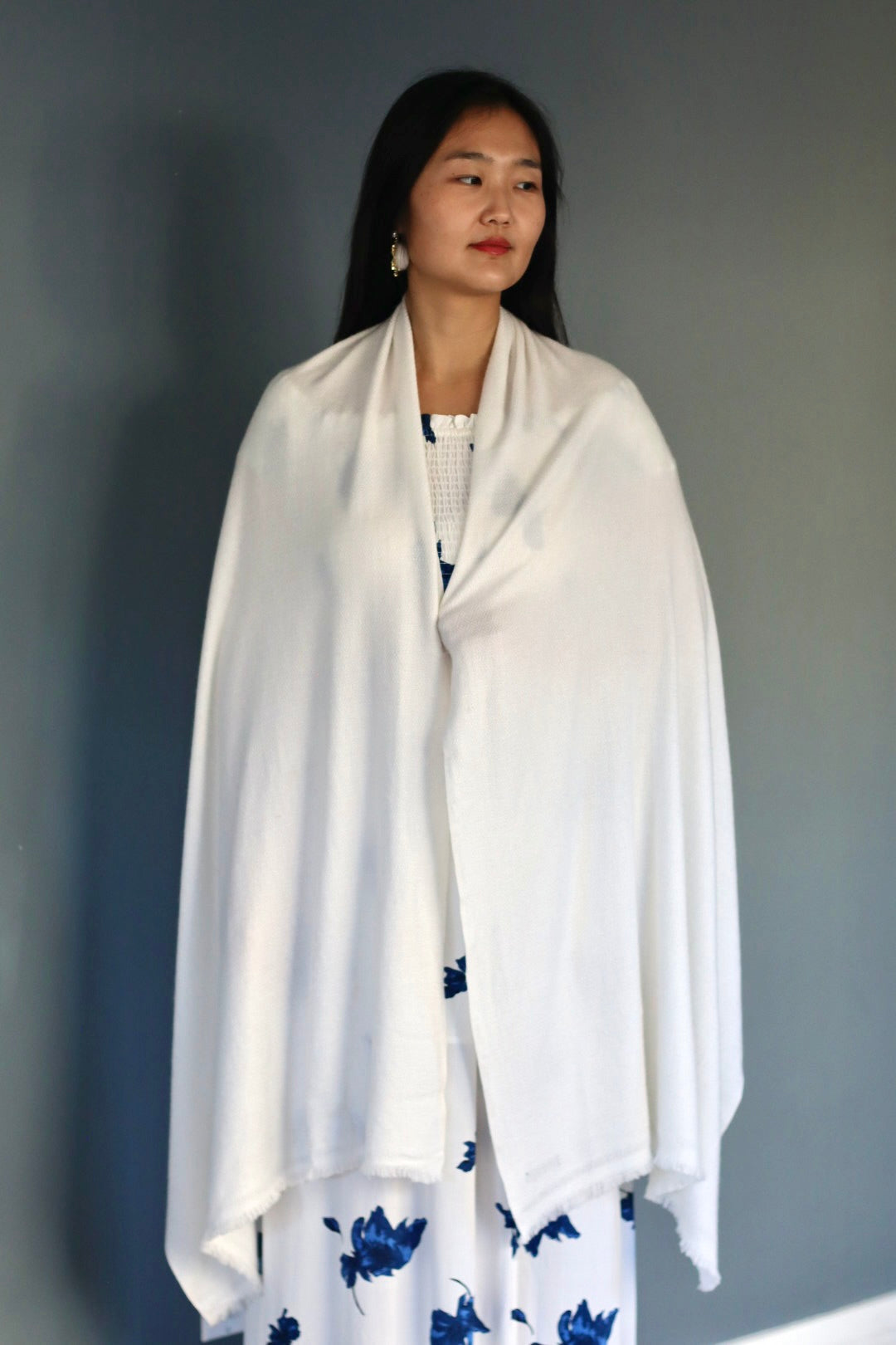 Handmade 100% Cashmere Scarf Thick Warm from Nepal