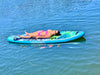 Slifeshop Lake Louis Aurora Borealis From Original Painting Stand Up Paddle Board SUP  11’ & 11’6” Extra Long&Wide 2-People Inflatable SUP Designed by Local Canadian Artist Northern Lights