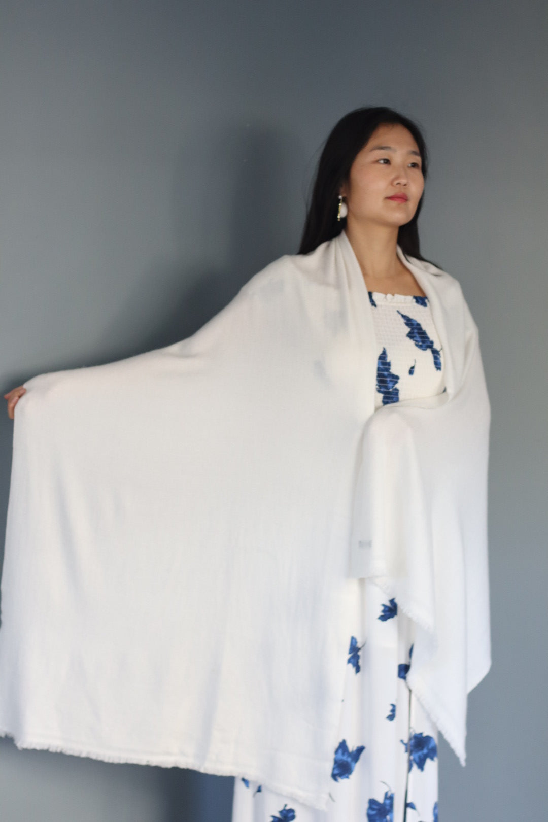 Handmade 100% Cashmere Scarf Thick Warm from Nepal