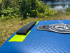 Slifeshop Cruiser Stand Up Paddle Board SUP  11’ Inflatable SUP Designed by Local Canadian Artist Go-pro Mount