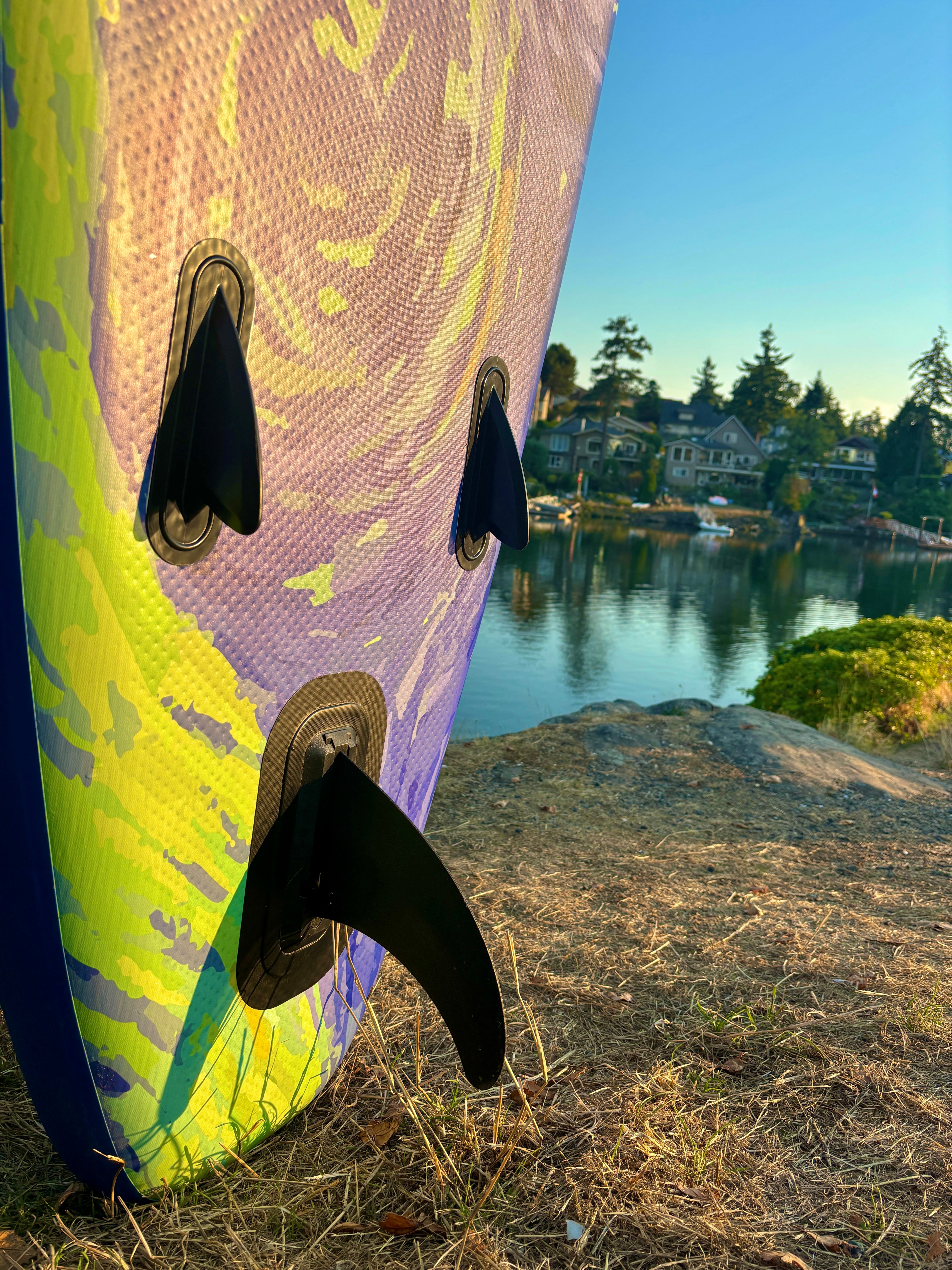 Slifeshop Van Gogh Starry Night SUP Stand Up Paddle Board SUP  Inflatable SUP Designed by Local Canadian Artist 10’6”