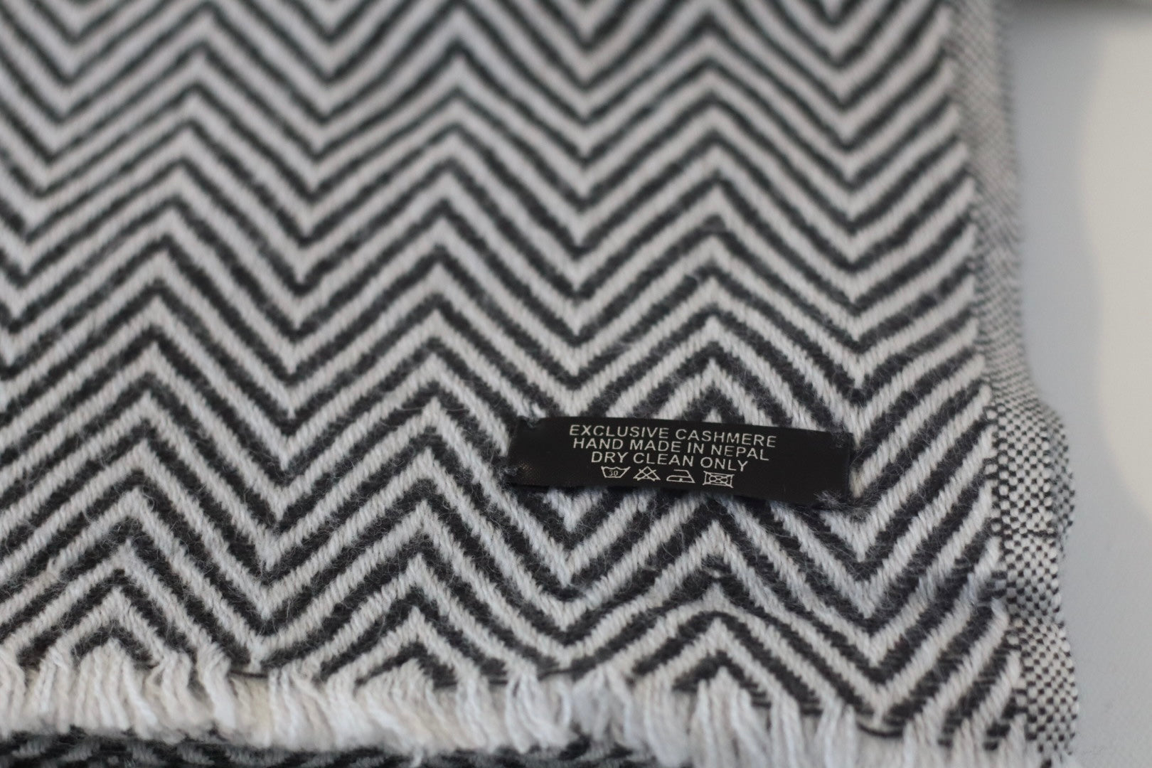 Handmade 100% Cashmere Scarf Thick Warm from Nepal