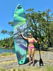 Slifeshop Lake Louis Aurora Borealis From Original Painting Stand Up Paddle Board SUP  11’ & 11’6” Extra Long&Wide 2-People Inflatable SUP Designed by Local Canadian Artist Northern Lights