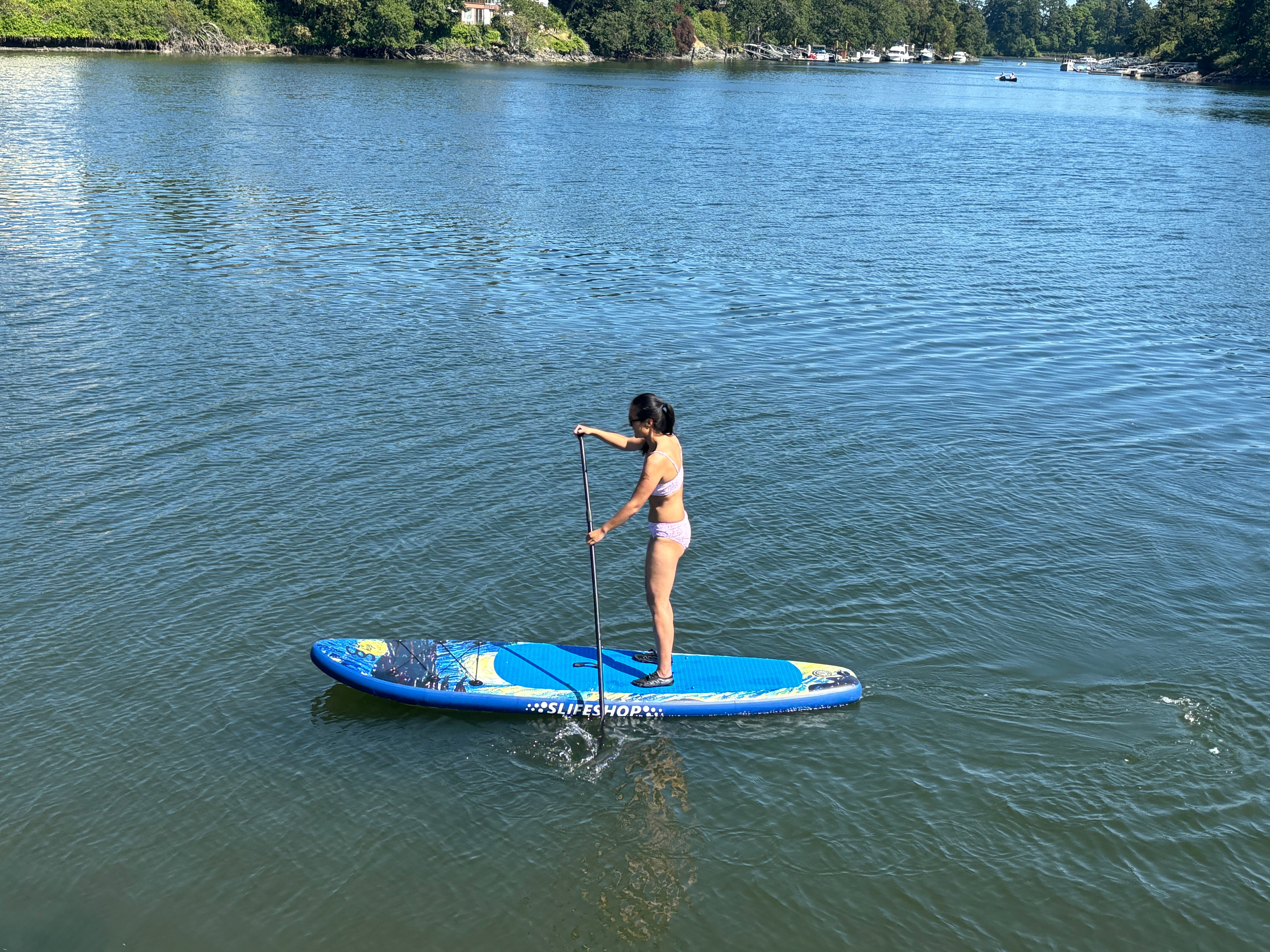 Slifeshop Van Gogh Starry Night SUP Stand Up Paddle Board SUP  Inflatable SUP Designed by Local Canadian Artist 10’6”
