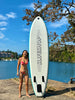 Clearance! Compact Teal Ultra-Light Stand Up Paddle Board SUP  Inflatable SUP Designed by Local Canadian Artist 10’ Light Weight Slifeshop