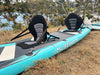 Slifeshop Double Adventurer 2-4 People Ultra-Long Sea Dragon 14’ Stand Up Paddle Board SUP Inflatable SUP Designed by Local Canadian Artist 14’ Extra Long& Extra D-ring For Kayak Conversion