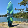 Slifeshop Lake Louis Aurora Borealis From Original Painting Stand Up Paddle Board SUP  11’ & 11’6” Extra Long&Wide 2-People Inflatable SUP Designed by Local Canadian Artist Northern Lights