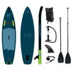 Slifeshop Cruiser Stand Up Paddle Board SUP  11’ Inflatable SUP Designed by Local Canadian Artist Go-pro Mount