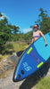 Load and play video in Gallery viewer, Slifeshop Cruiser Stand Up Paddle Board SUP  11’ Inflatable SUP Designed by Local Canadian Artist Go-pro Mount