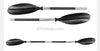 Double-Sided Aluminum Fibre Glass Kayak Paddle SUP Paddle 87-Inch / 220cm for Kayaking Boating Paddle Board - Tough & Lightweight